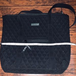 EUC Vera Bradley black tote